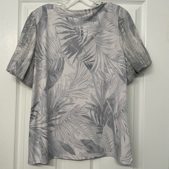 Gray Calvin Klein blouse - Picture 3 of 4